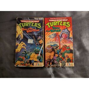 Teenage Mutant Ninja Turtles Case of the Killer Pizzas & Heroes in a Halfshell